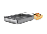 Professional roasting pan with rack 35x25 cm ceramic Slip-Let® coating