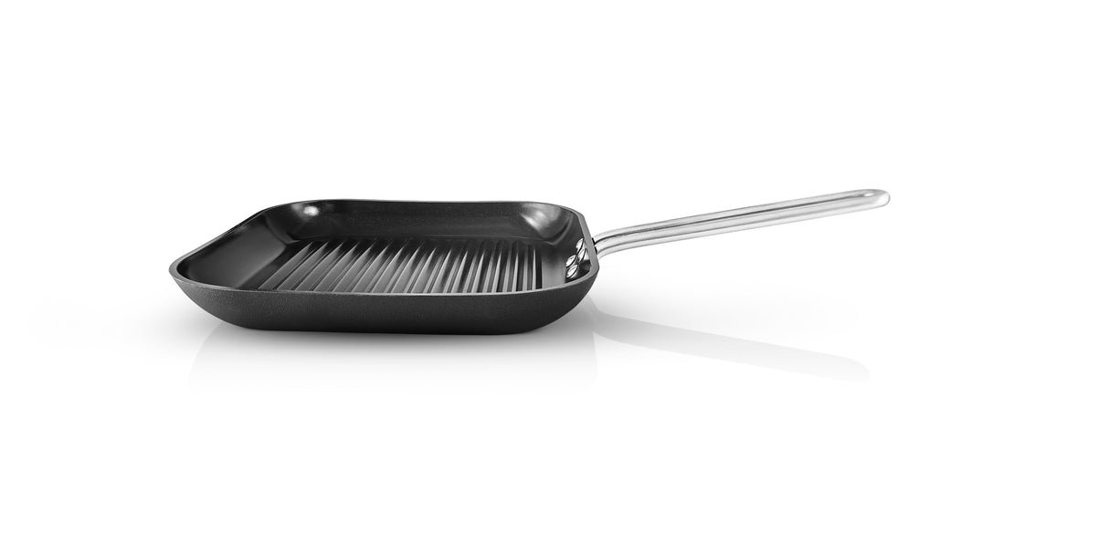 Professional Grill pan 28x28 cm ceramic Slip-Let® coating