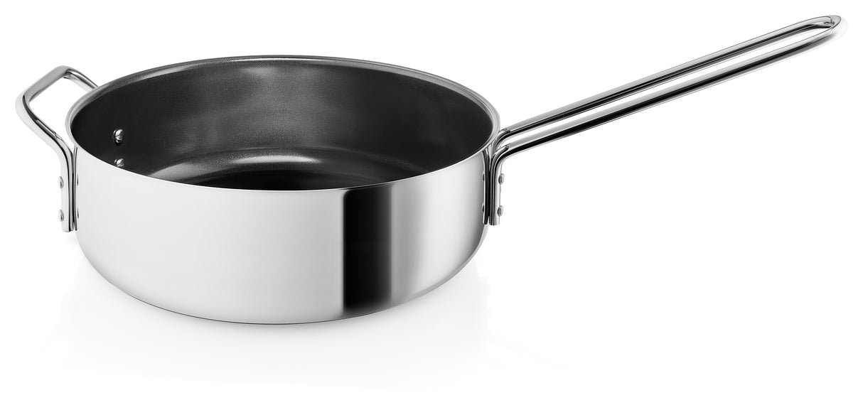 Stainless Steel Sauté pan 24 cm ceramic Slip-Let® coating