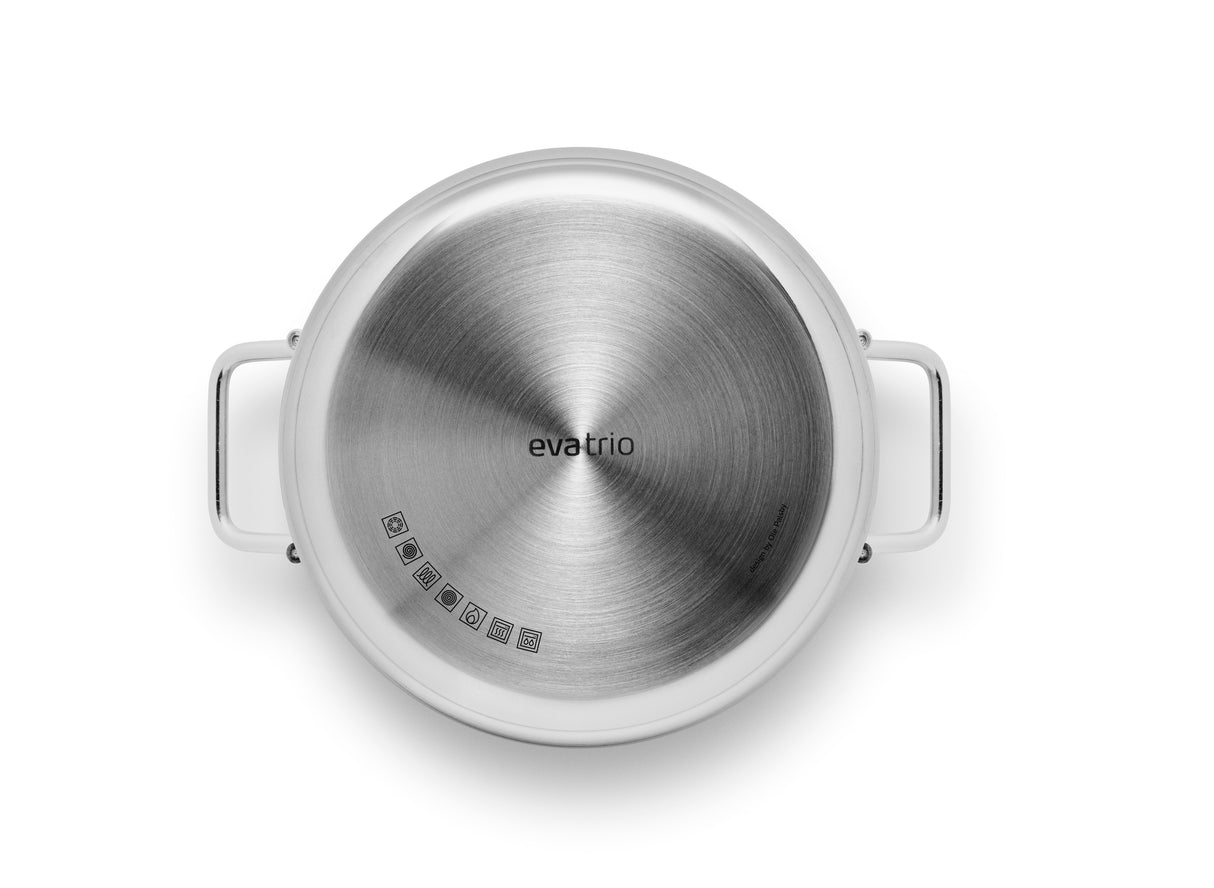 Stainless Steel Pot 3.6 l 20 cm ceramic Slip-Let® coating