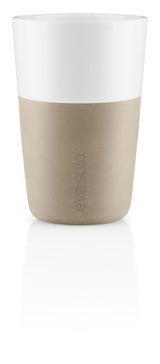 2 Cafe Latte tumblers Pearl beige