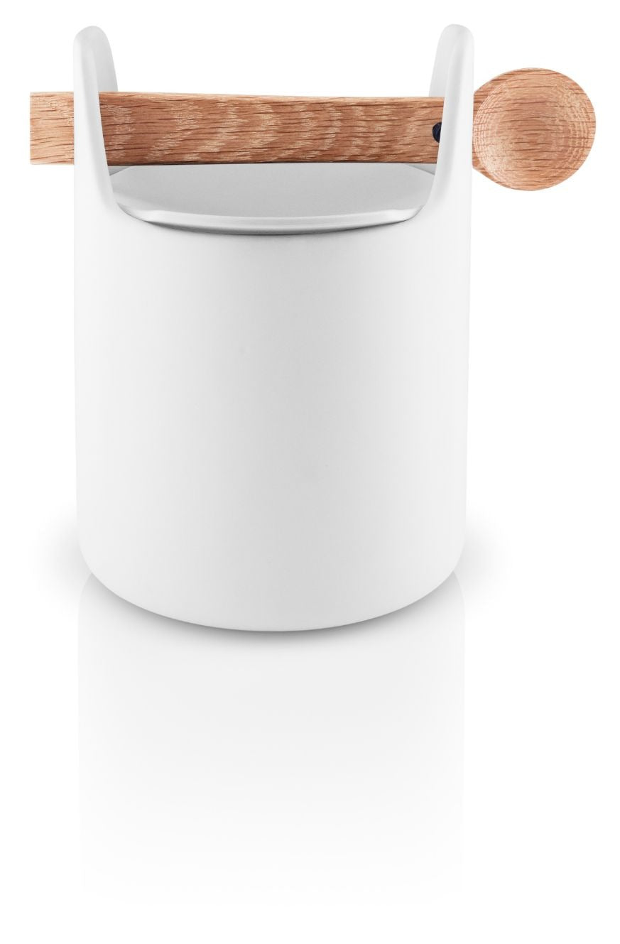 Nordic kitchen Toolbox w/spoon H 15 cm  white
