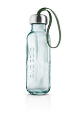 Recycled glass bottle Cactus green