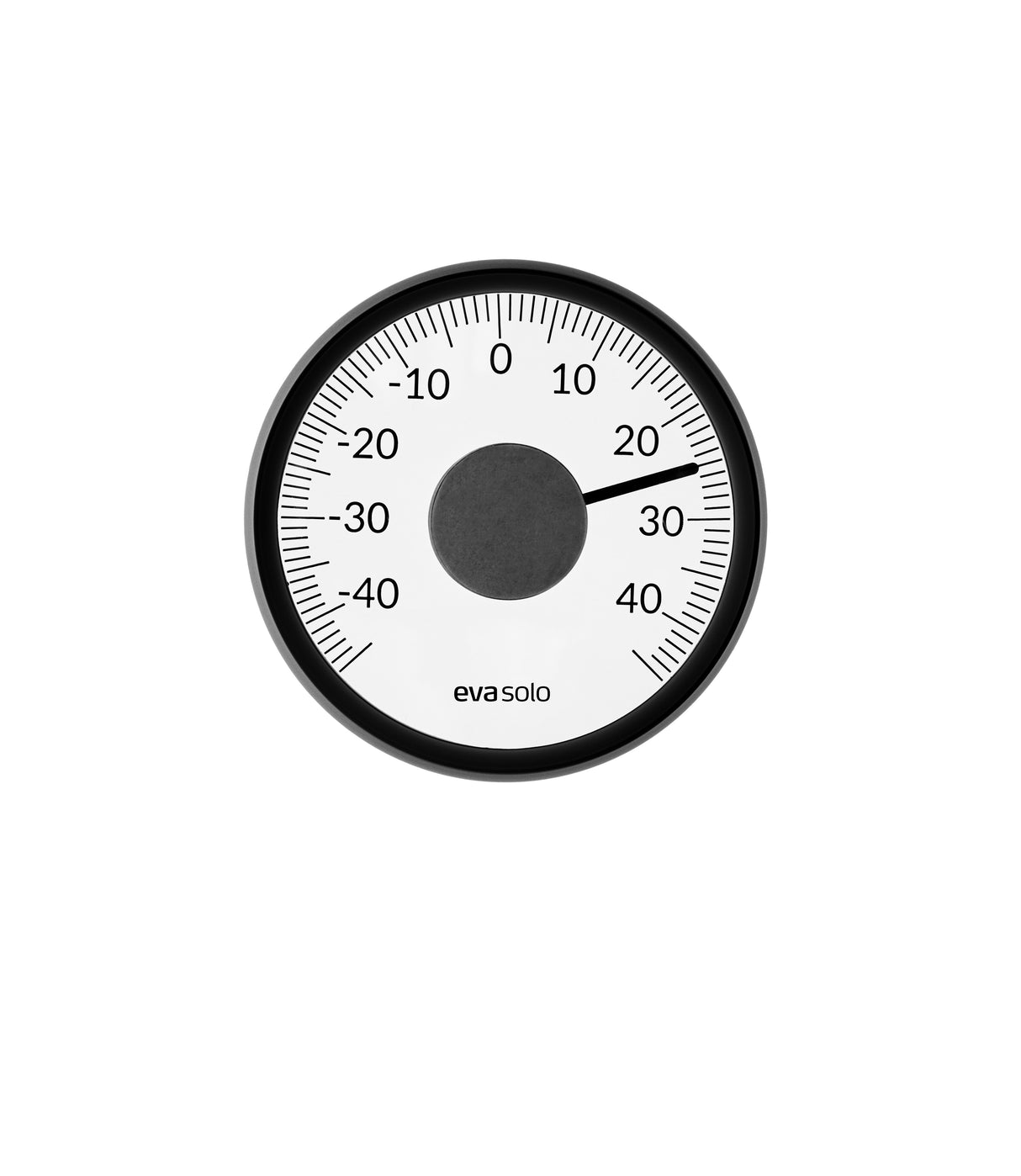 Outdoor window thermometer