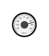 Outdoor window thermometer