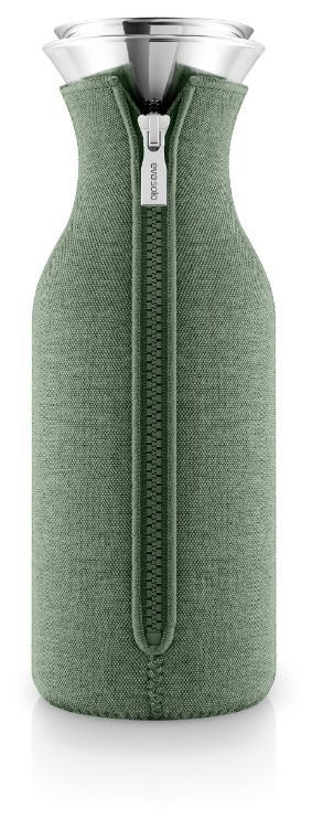 Fridge carafe 1l Cactus green woven