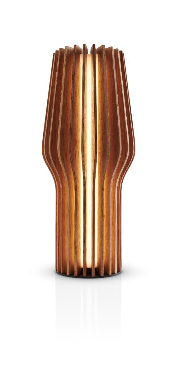 Radiant LED battery lamp Oak