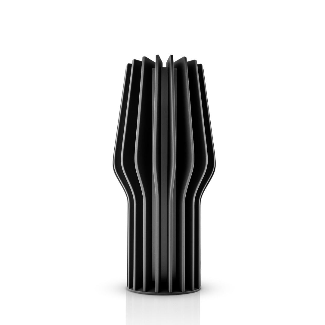 Radiant LED battery lamp 25 cm black