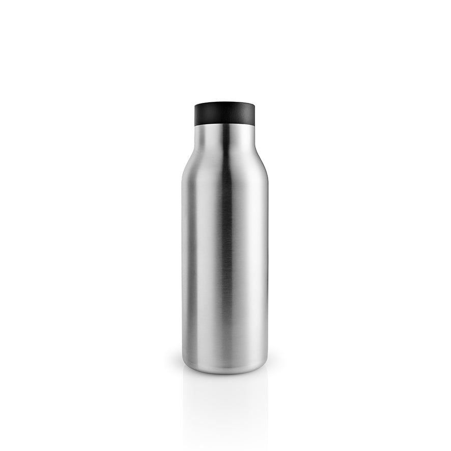 Urban thermo flask 0.5 l steel/black