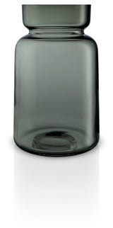 Vases glass H 222 mm smoke