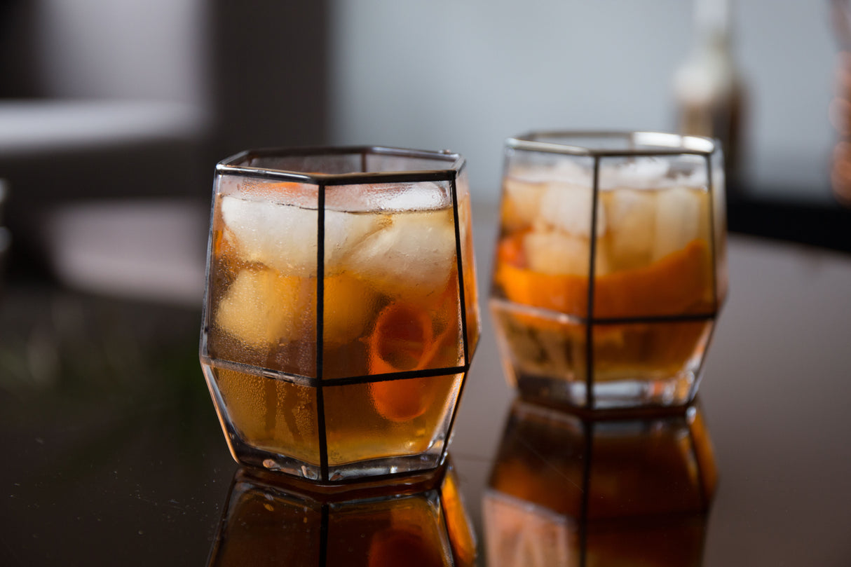 Geo Glass Black 2 Pack