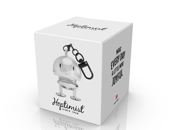 Hoptimist Bag charm Chrome