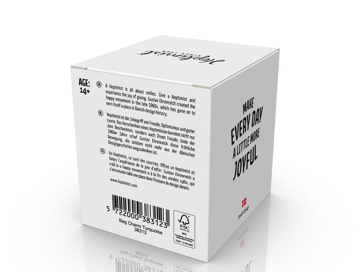 Hoptimist Bag charm Turquoise