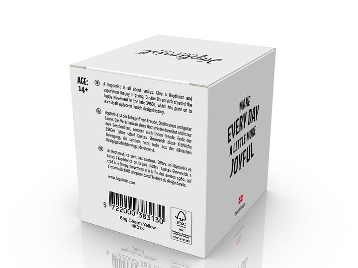 Hoptimist Bag charm Yellow