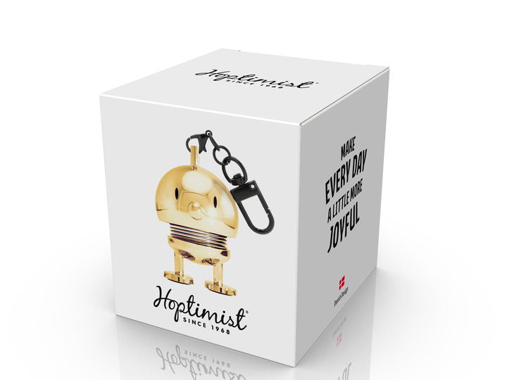 Hoptimist Bag charm Gold