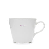 Bucket Mug Medium - 350ml - Relax! (Lilac)