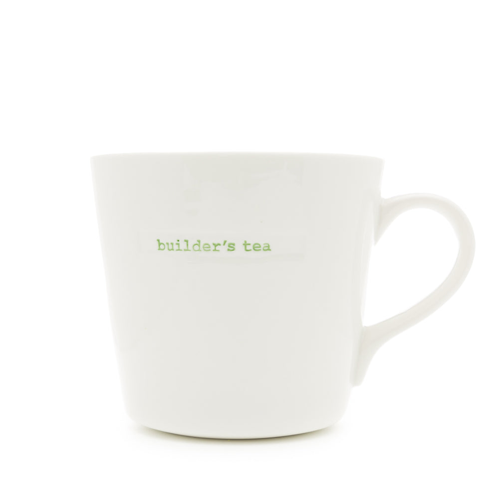 Bucket Mug Large - 500ml - Builder'S Tea (Green)