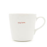 Bucket Mug Large - 500ml - Big Love (Red)