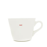 Bucket Mug Medium - 350ml - Dad (Red)