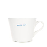 Bucket Mug Medium - 350ml - Super Mum (Blue)