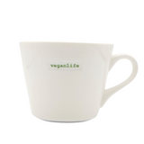 Bucket Mug Medium - 350ml - Veganlife (Green)