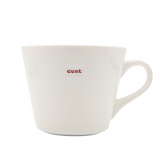 Bucket Mug Medium - 350ml - Cunt (Red)