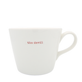 Bucket Mug Medium - 350ml - The Devil (Red)