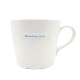 Bucket Mug Large - 500ml - Massive Cunt (Blue)
