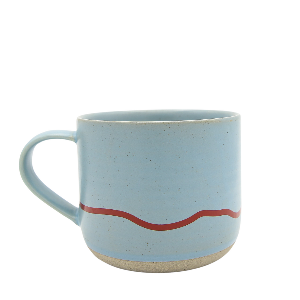Mug Medium - Studio Range - 350ml - Clear Sky & Red