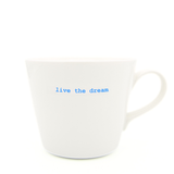 Bucket Mug Medium - 350ml - Live The Dream