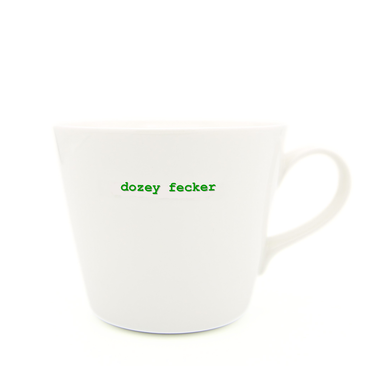 Bucket Mug Medium  - 350ml - dozey fecker