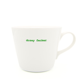 Bucket Mug Medium  - 350ml - dozey fecker