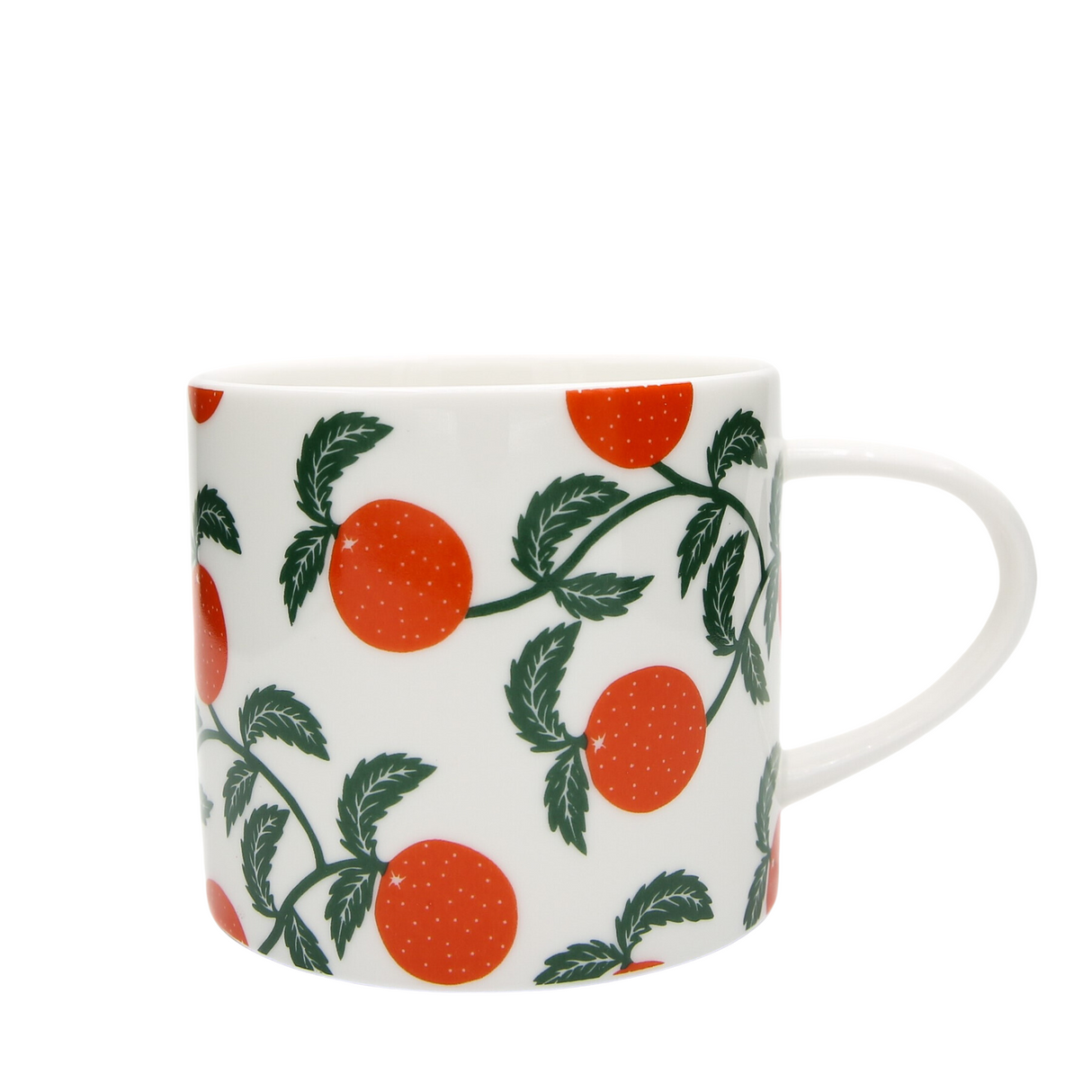 Kiran Ravilious - Medium Ceramic Mug - 325ml - Oranges