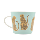 Scion Living  Mug 350ml - Lionel Leopard - Mint