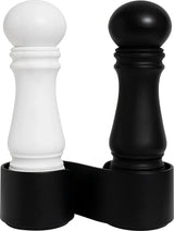 Mini Grinder set w. cruet 120 mm/ 4White / Black