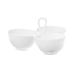 CONVIVIO 3 BOWLS SERVING W/H cm 21x20 GB