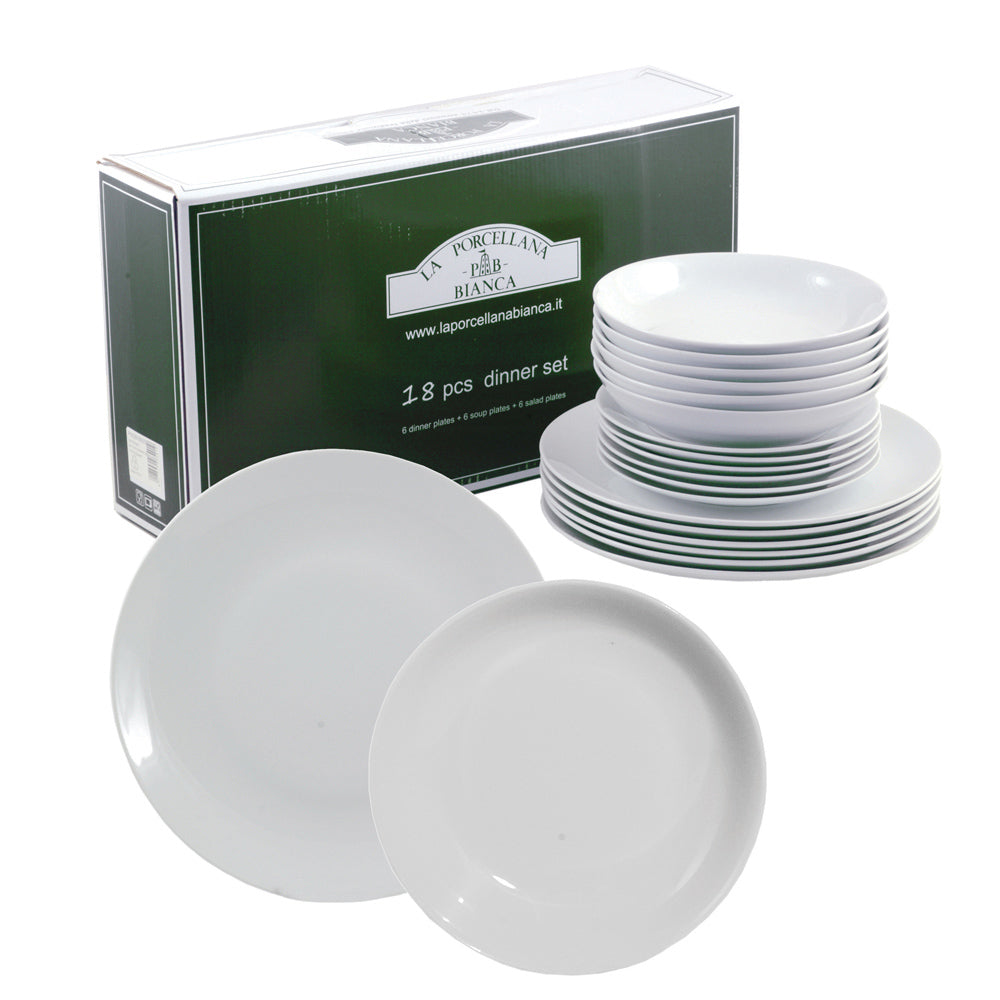 QUOTIDIANO Dinner Set 18 PCS COUPE