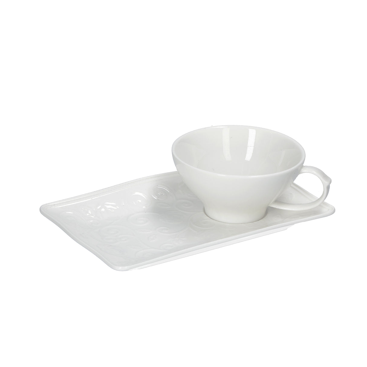 FLORENTINA TEA CUP W/T CC 6.1 oz GB