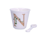 UNICO CUP 'N' W/O HANDLE W/SPOON 75 ccGB