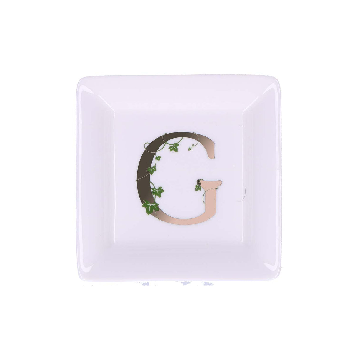 ADORATO SQUARE PLATE 'G' 10X10 cm GB