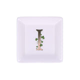 ADORATO SQUARE PLATE 'I' 10X10 cm GB