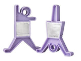 B-Dancer - Set Of 2 - Purple (2645C)