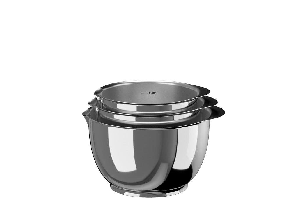 Margrethe bowl 3pcs Steel