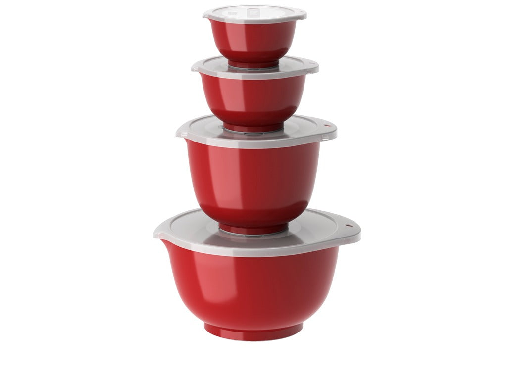 NEW Margrethe set 8 parts 0.25 + 0.5 + 1.5 + 3 L Red