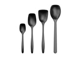 Pot spoon set 4 parts NEW Classic Carbon black
