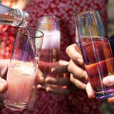 Prosecco Stemless 4-pack Rainbow