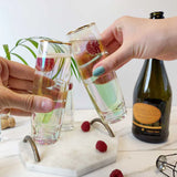 Prosecco Stemless 4-pack Rainbow