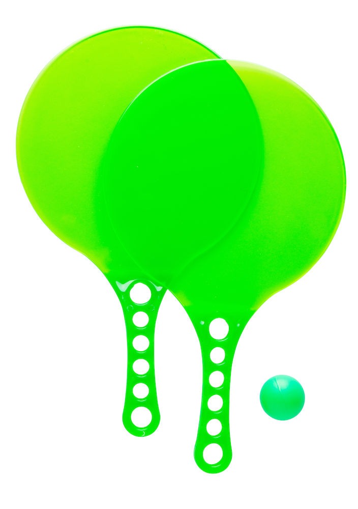 Racket game green
