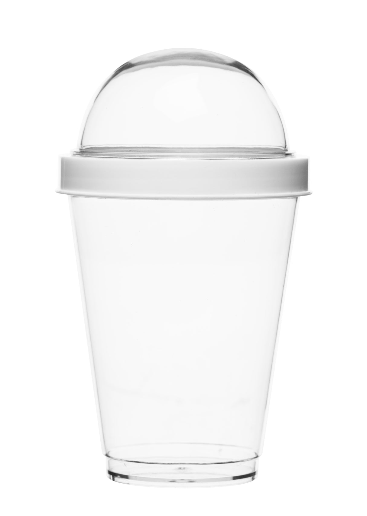 Fresh yoghurt cup  white