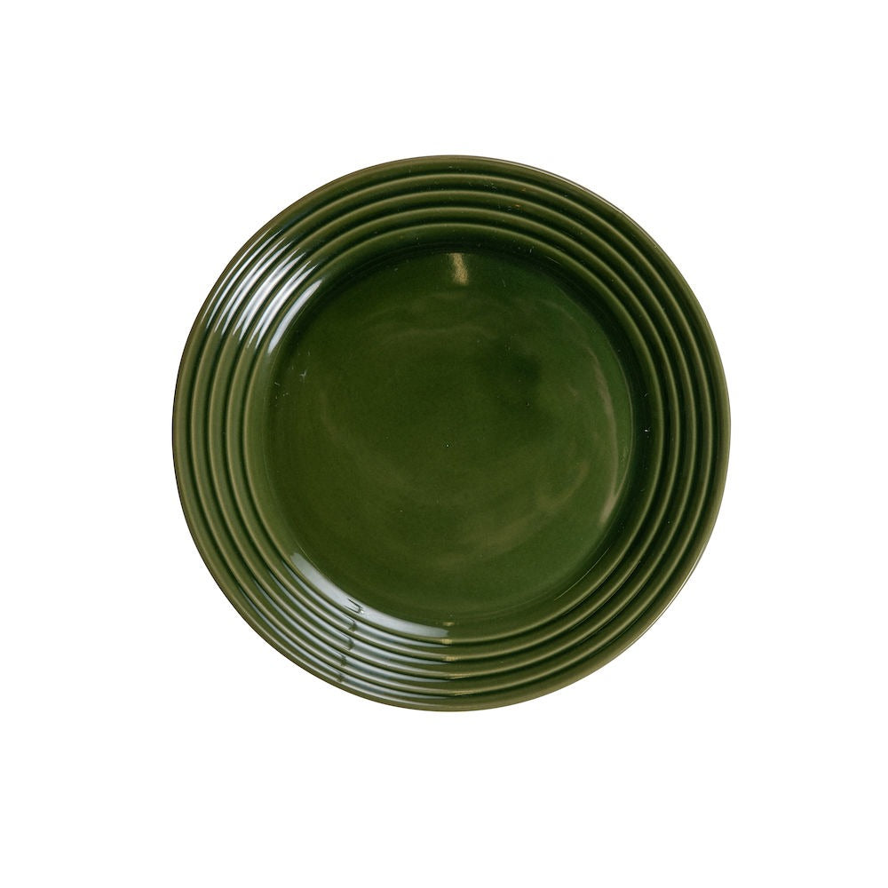 Coffee & More small plate  green
